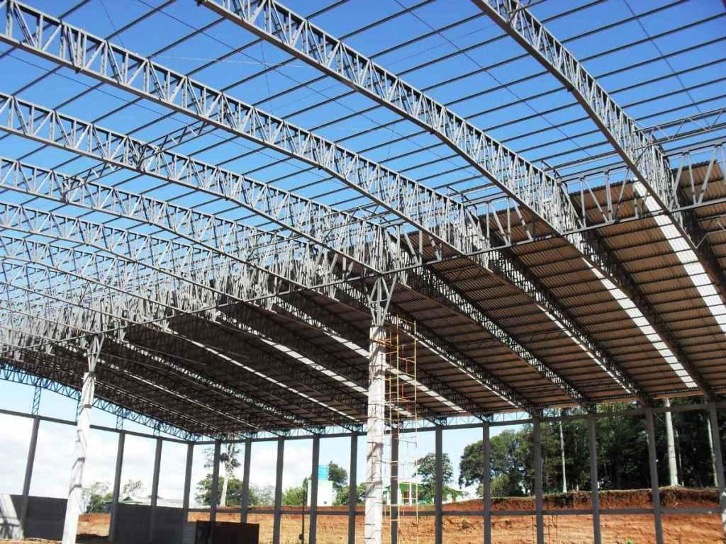 Estrutura metálica para barracão